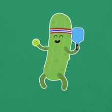 Load image into Gallery viewer, Dancing Pickle with Pickleball t-shirt
