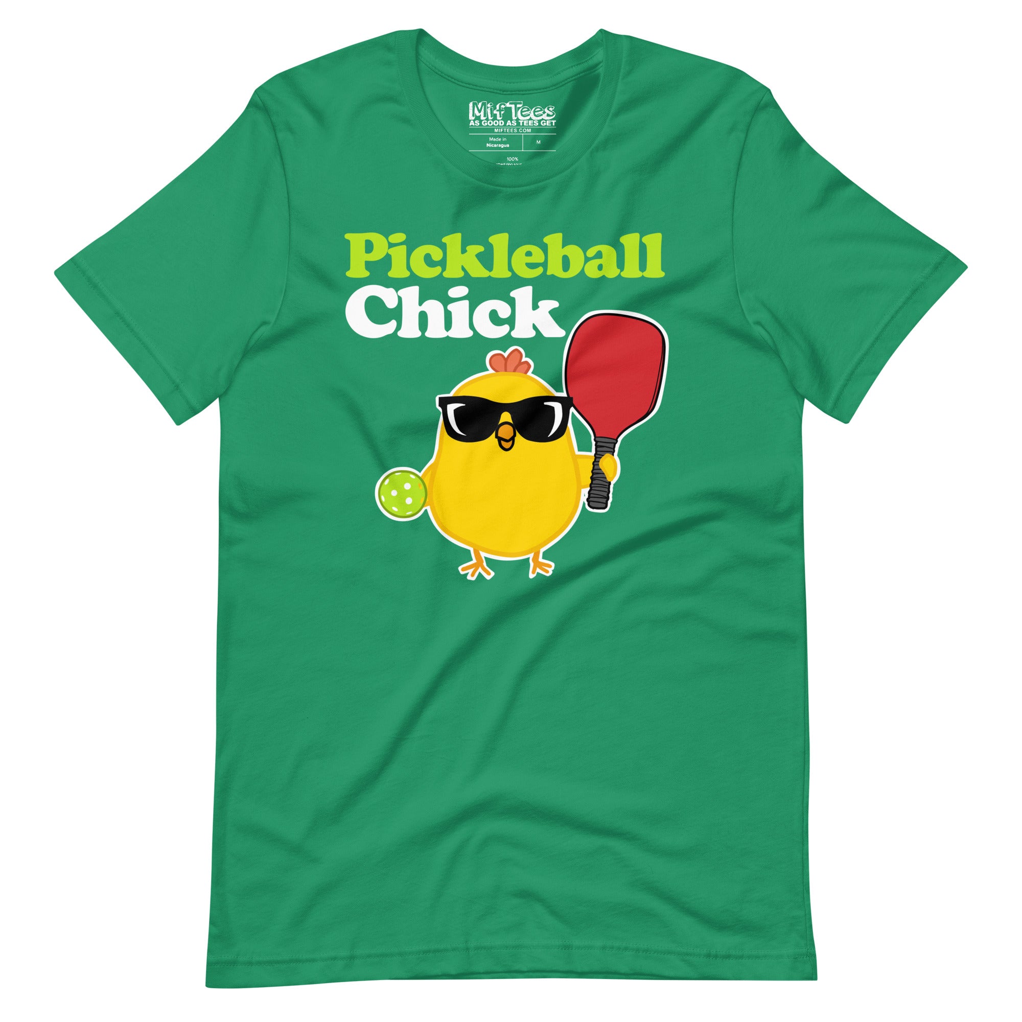 Pickleball Chick with Sunglasses t-shirt