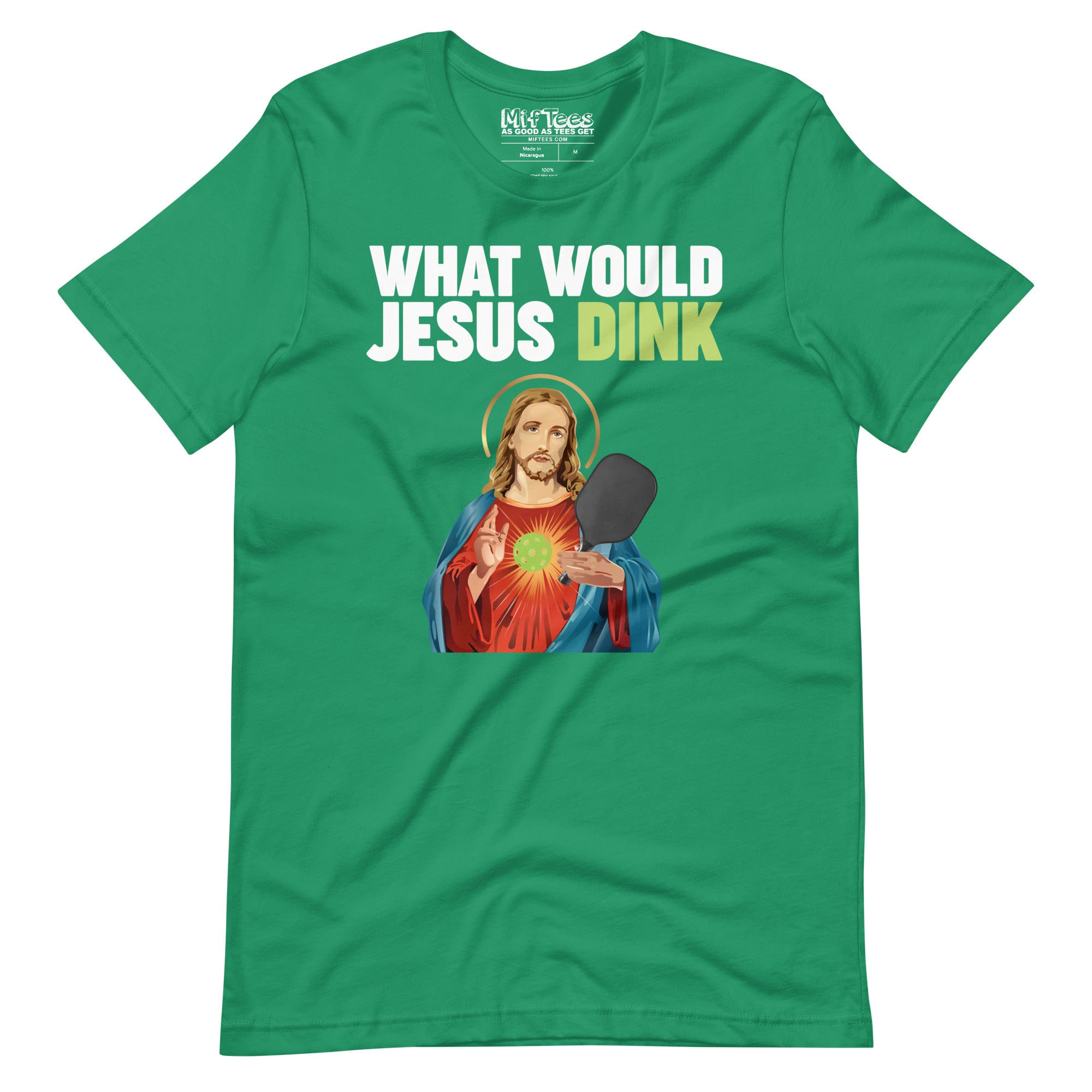 What Would Jesus Dink Pickleball t-shirt