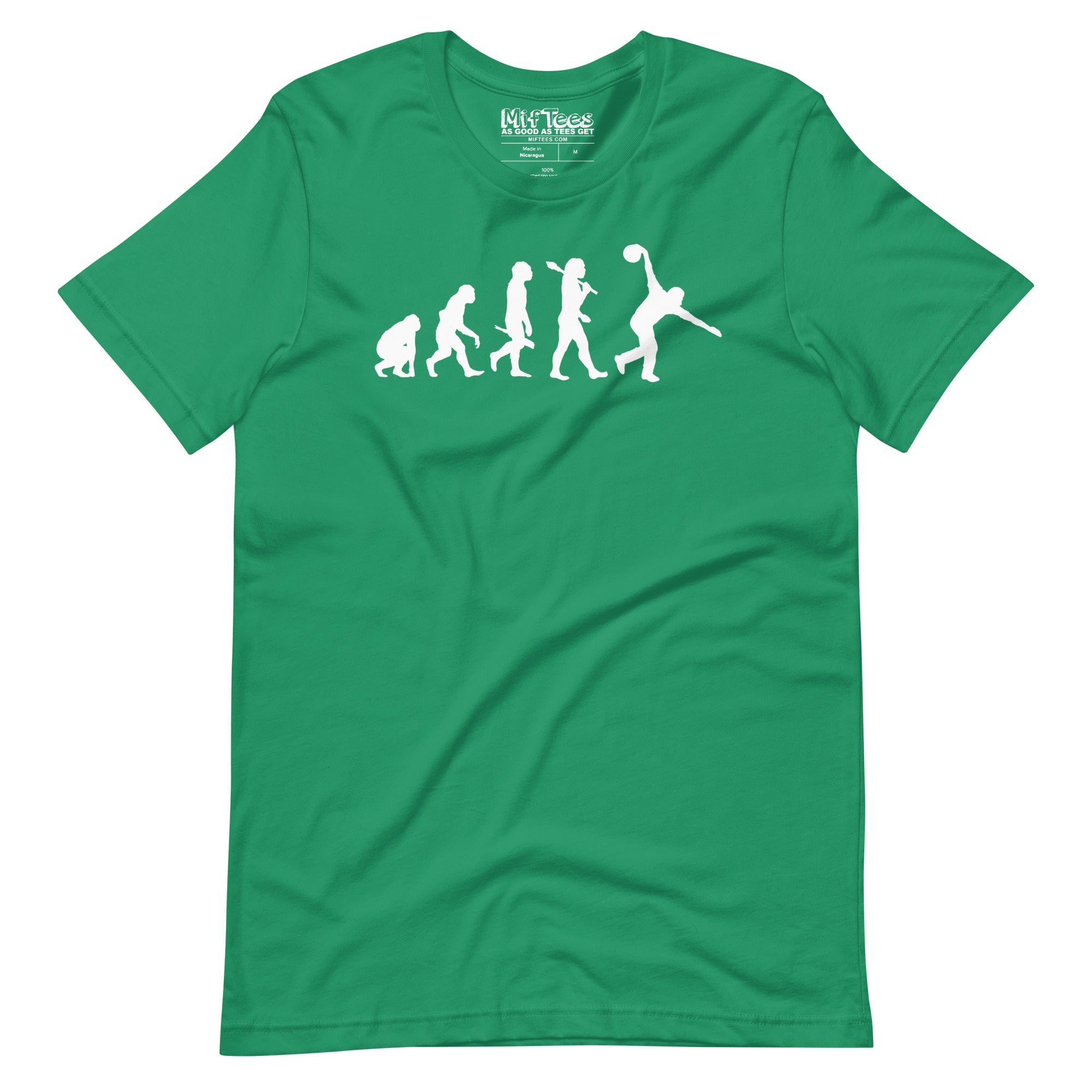 Evolution of a Bowler t-shirt