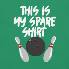 This is My Spare Shirt Bowling t-shirt