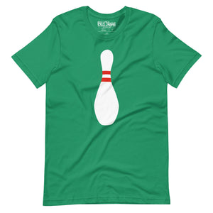 Cartoon Bowling Pin t-shirt