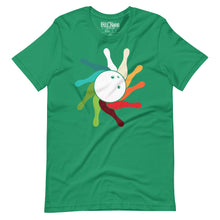 Load image into Gallery viewer, retro Bowling Pins t-shirt
