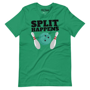 Bowling Split Happens t-shirt