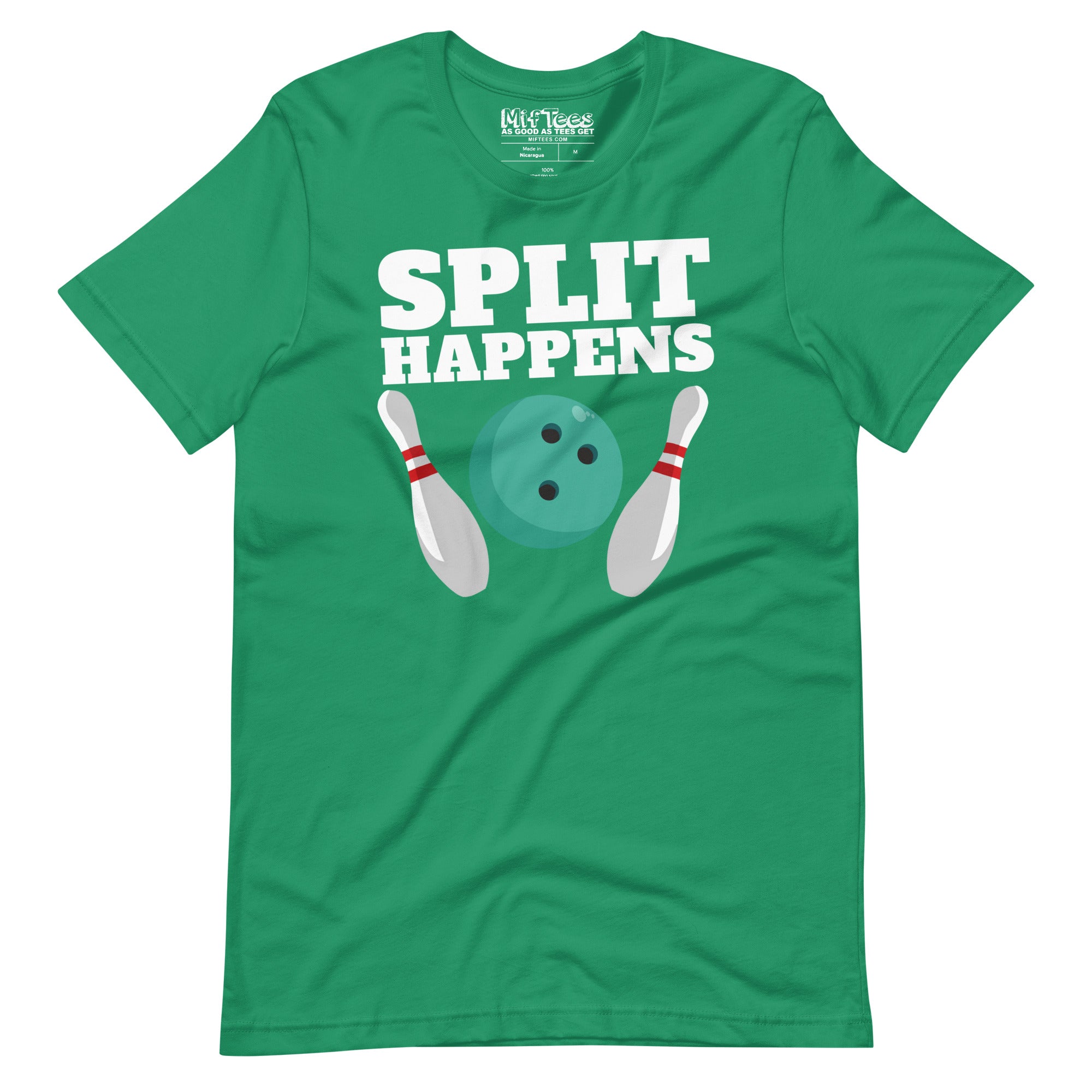 Bowling Split Happens t-shirt