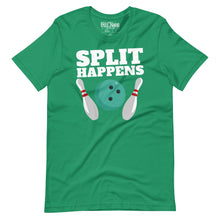 Load image into Gallery viewer, Bowling Split Happens t-shirt
