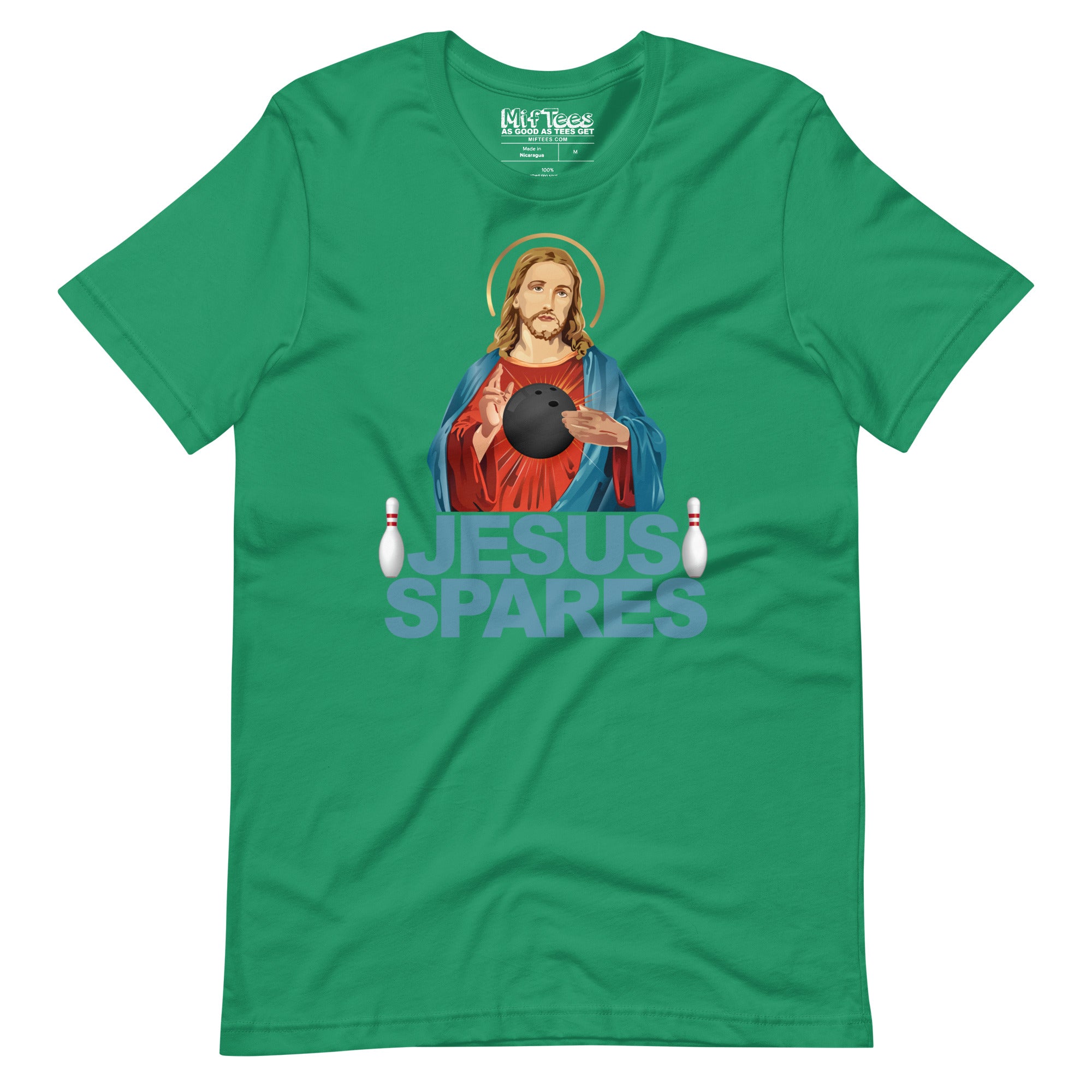 Jesus Spares Bowling t-shirt