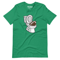 Football in the toilet funny Fantasy Football t-shirt