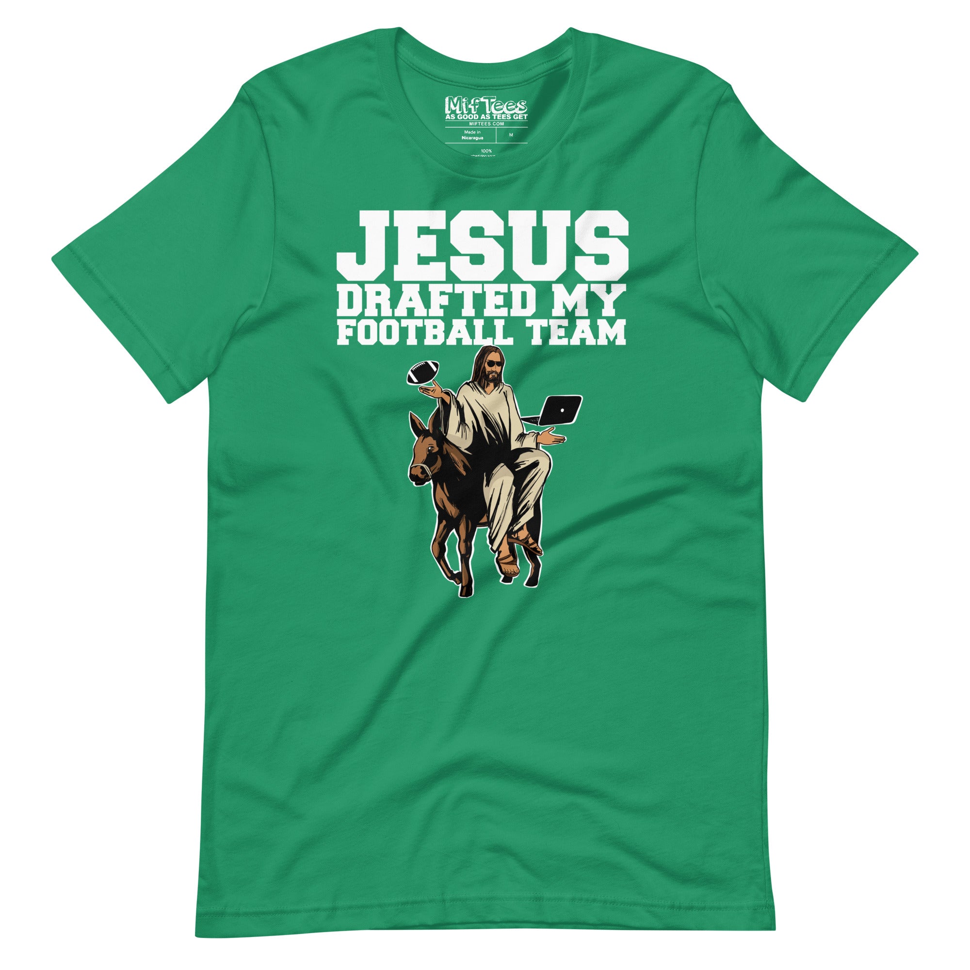 Fantasy Football Jesus Drafted My Football Team t-shirt