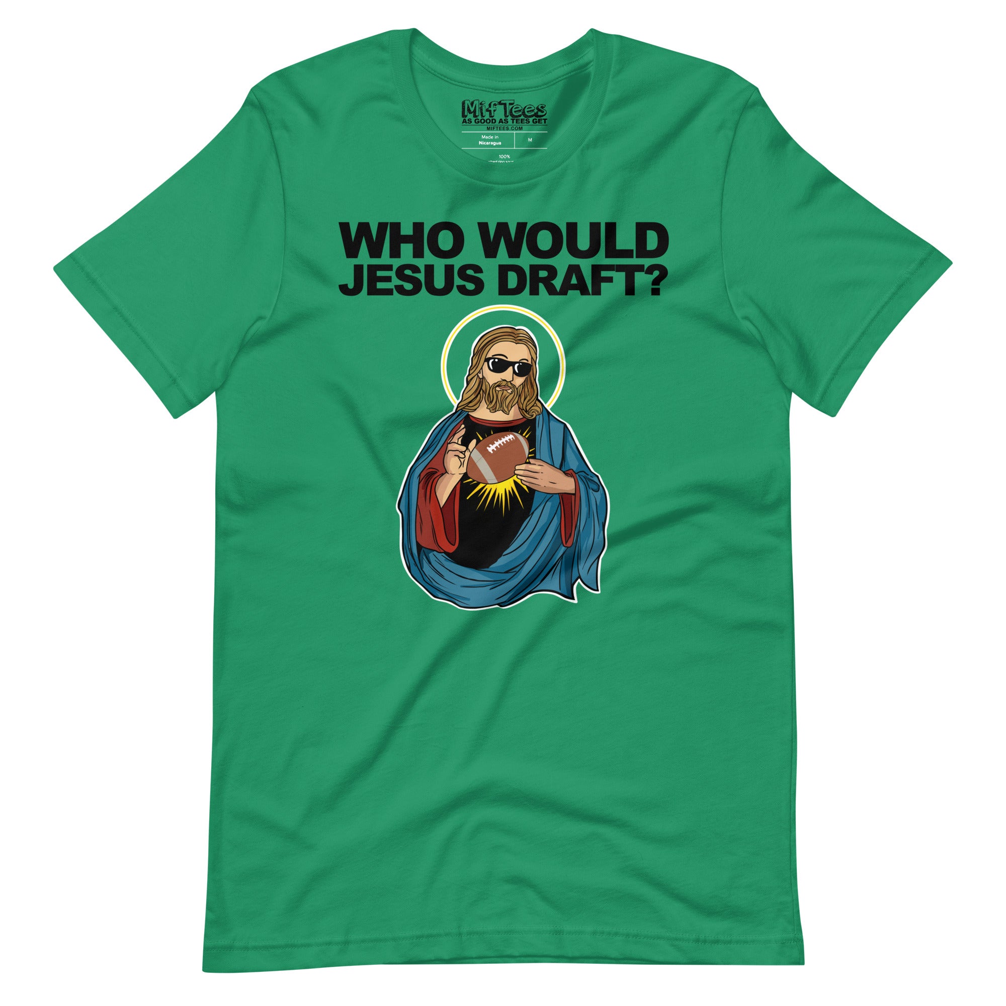 Fantasy Football Who Would Jesus Draft t-shirt