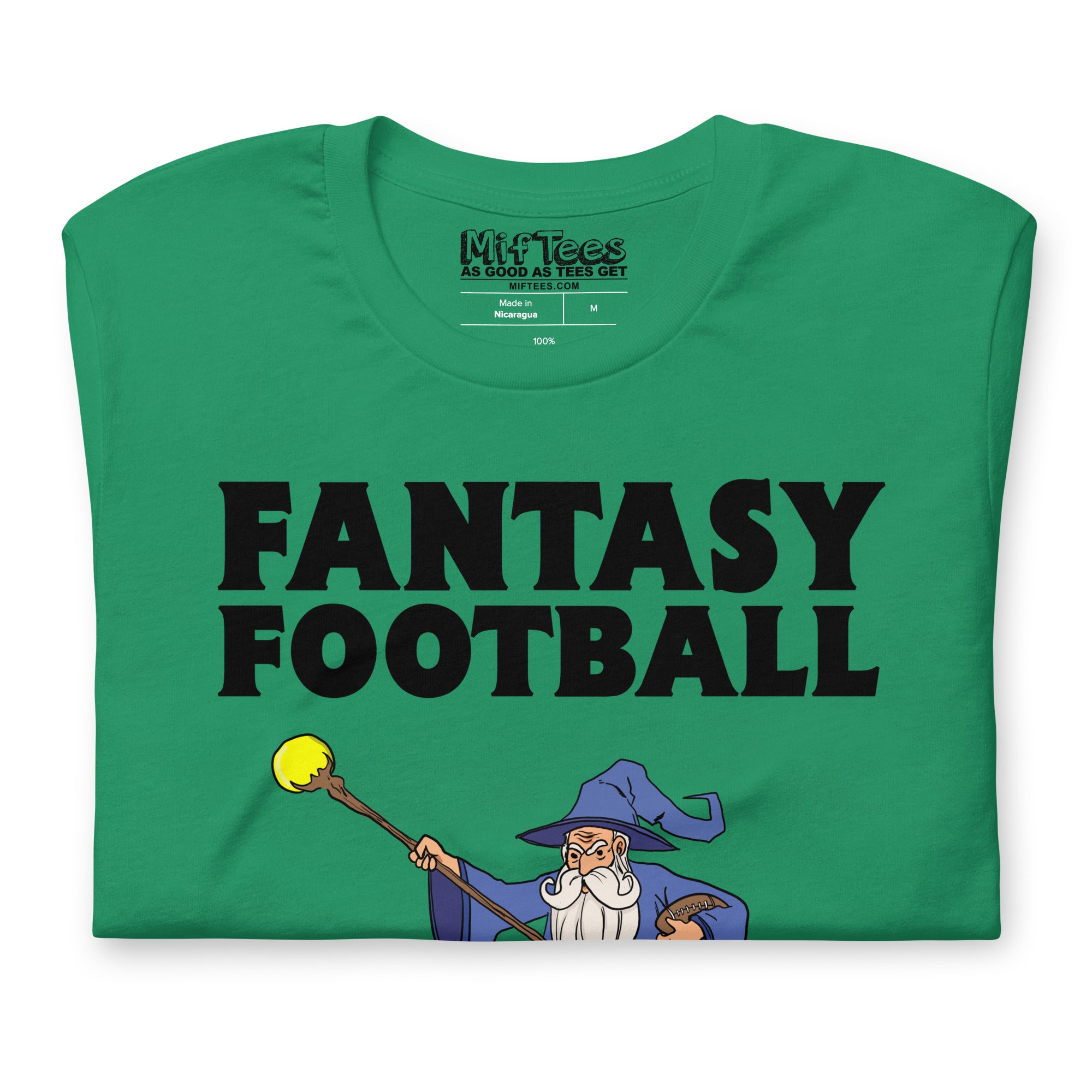 Fantasy Football Wizard t-shirt