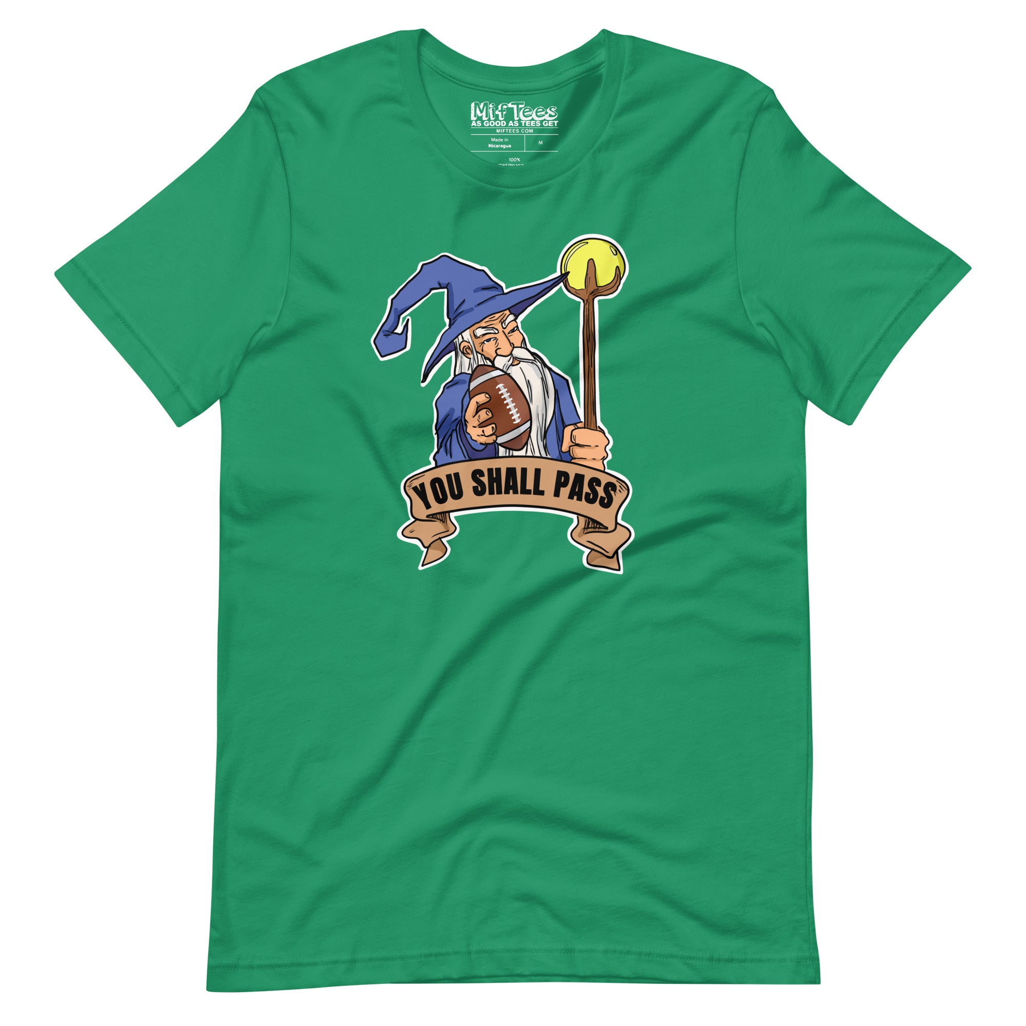 You Shall Pass Fantasy Football Wizard t-shirt