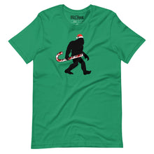 Load image into Gallery viewer, Christmas Bigfoot t-shirt
