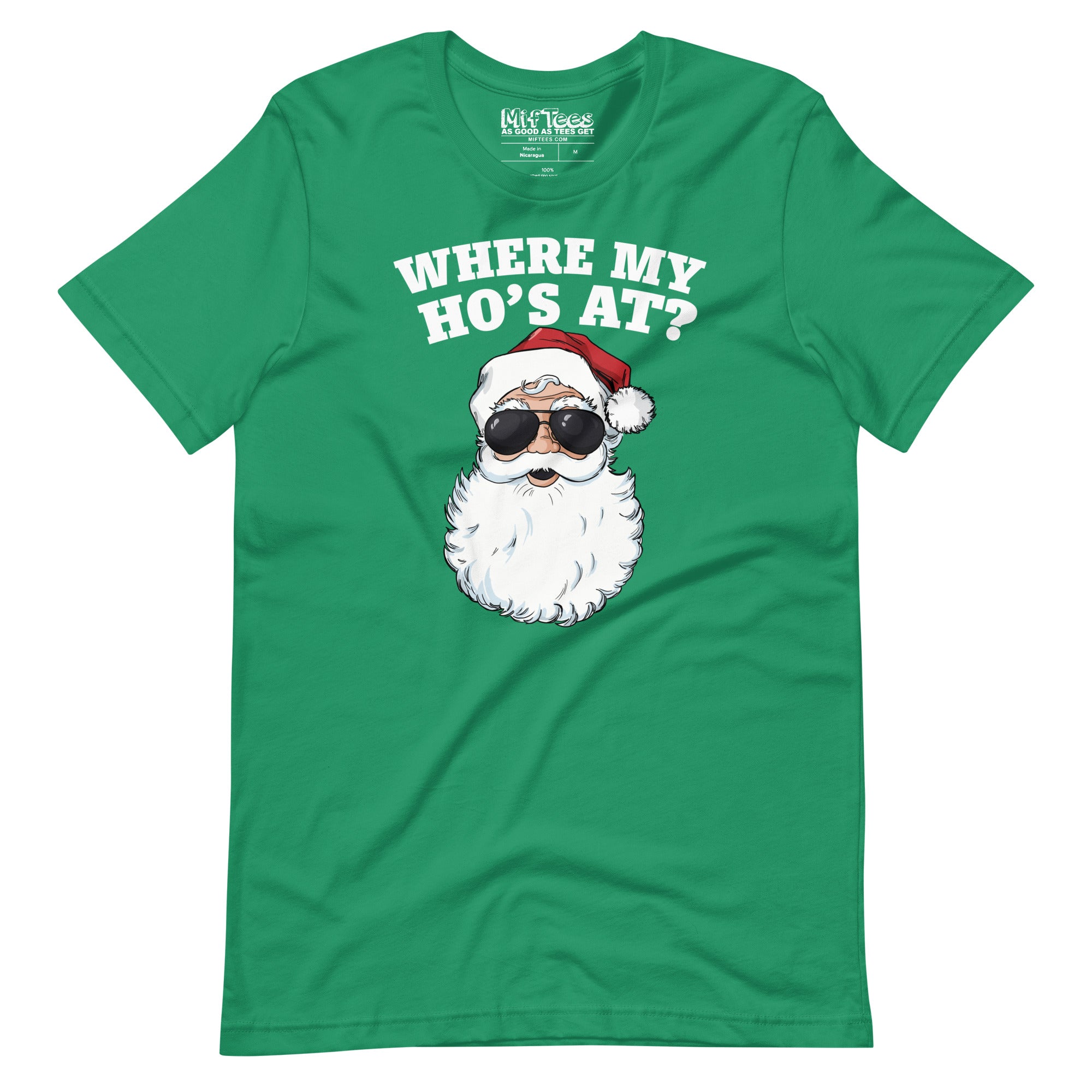 Santa Claus Where My Ho's At t-shirt