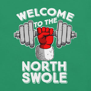 Santa Claus Welcome to the North Swole T-Shirt