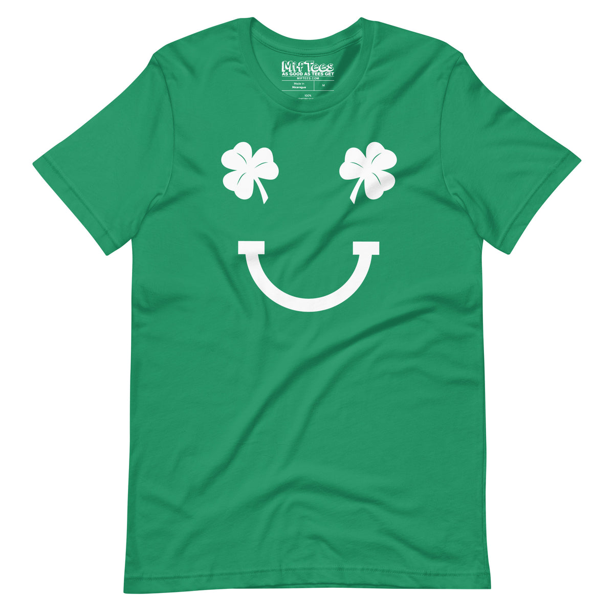 Shamrock Smile St. Patrick's Day Irish Smile Shamrock T-Shirt