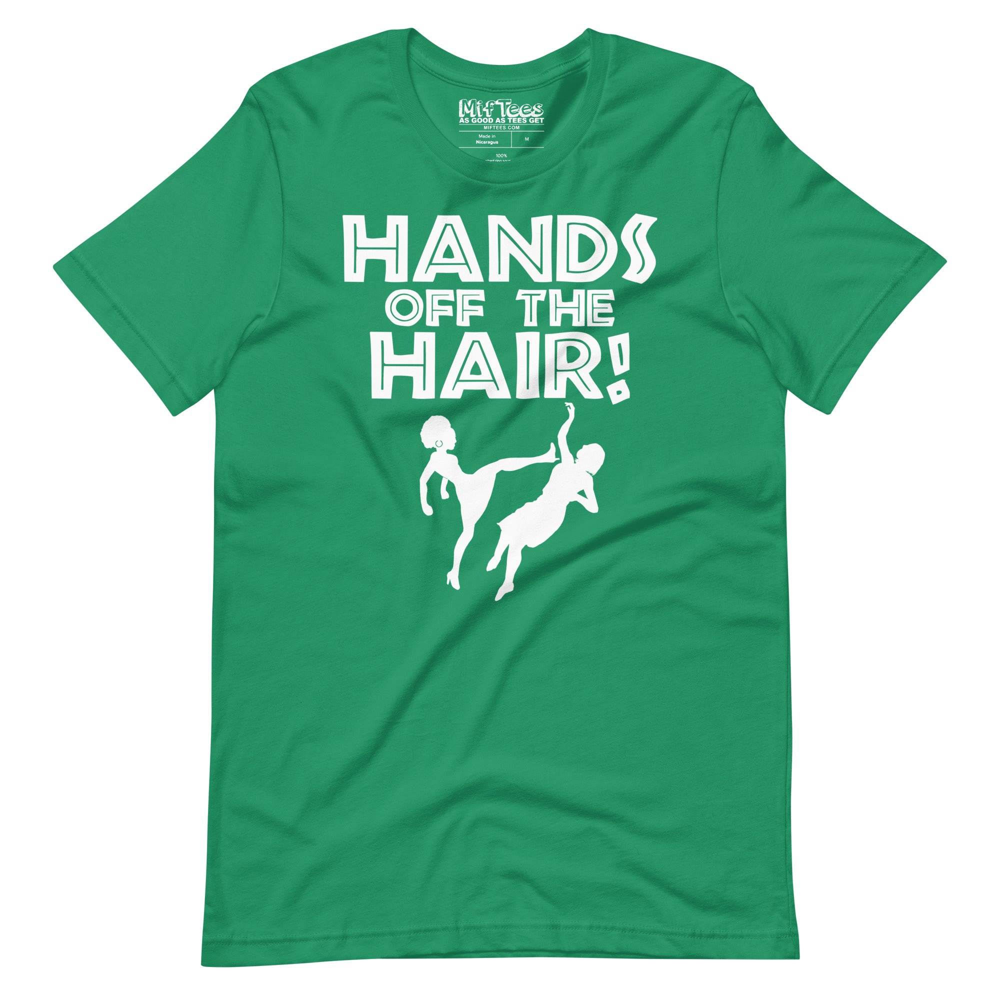 Hands Off the Hair Sparta Kick T-Shirt