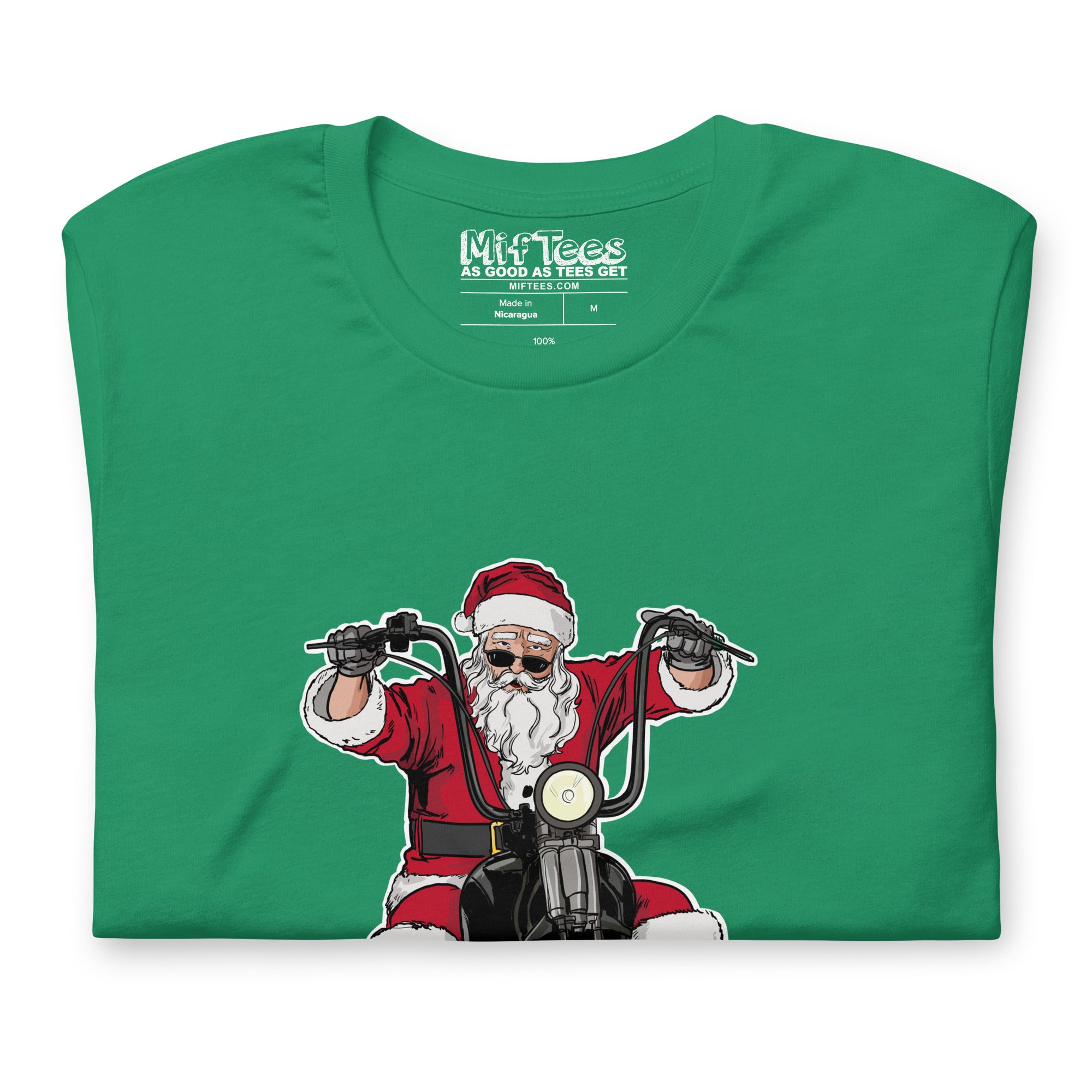 Biker Santa t-shirt