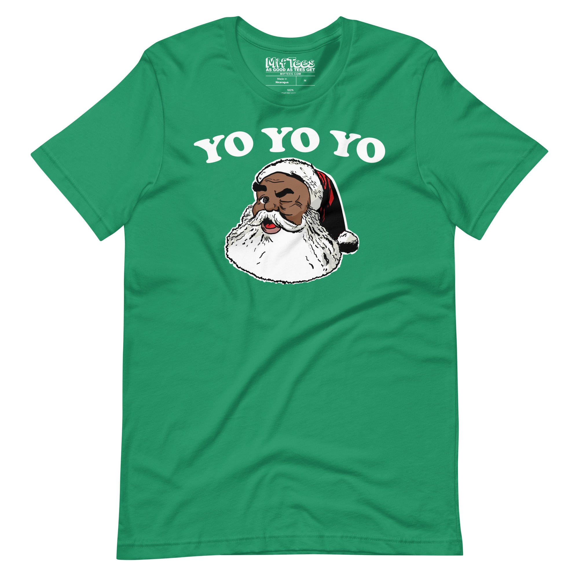 Yo Yo Yo Black Santa Claus t-shirt