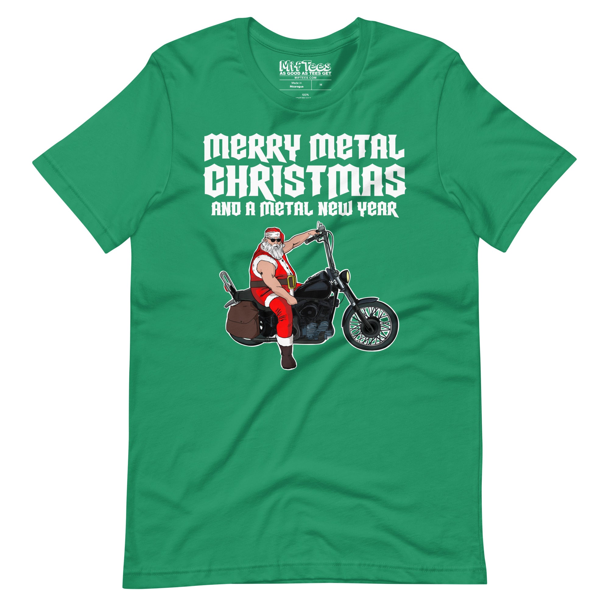 Merry Metal Christmas and Metal New Year t-shirt