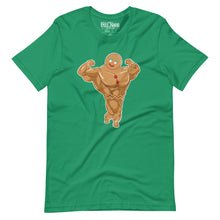 Load image into Gallery viewer, Swole Gingerbread Man t-shirt
