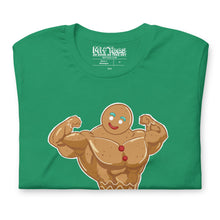 Load image into Gallery viewer, Swole Gingerbread Man t-shirt
