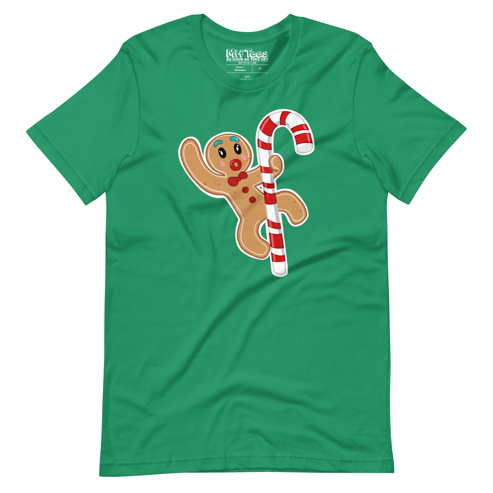 Candy Cane Dancer Gingerbread Man t-shirt