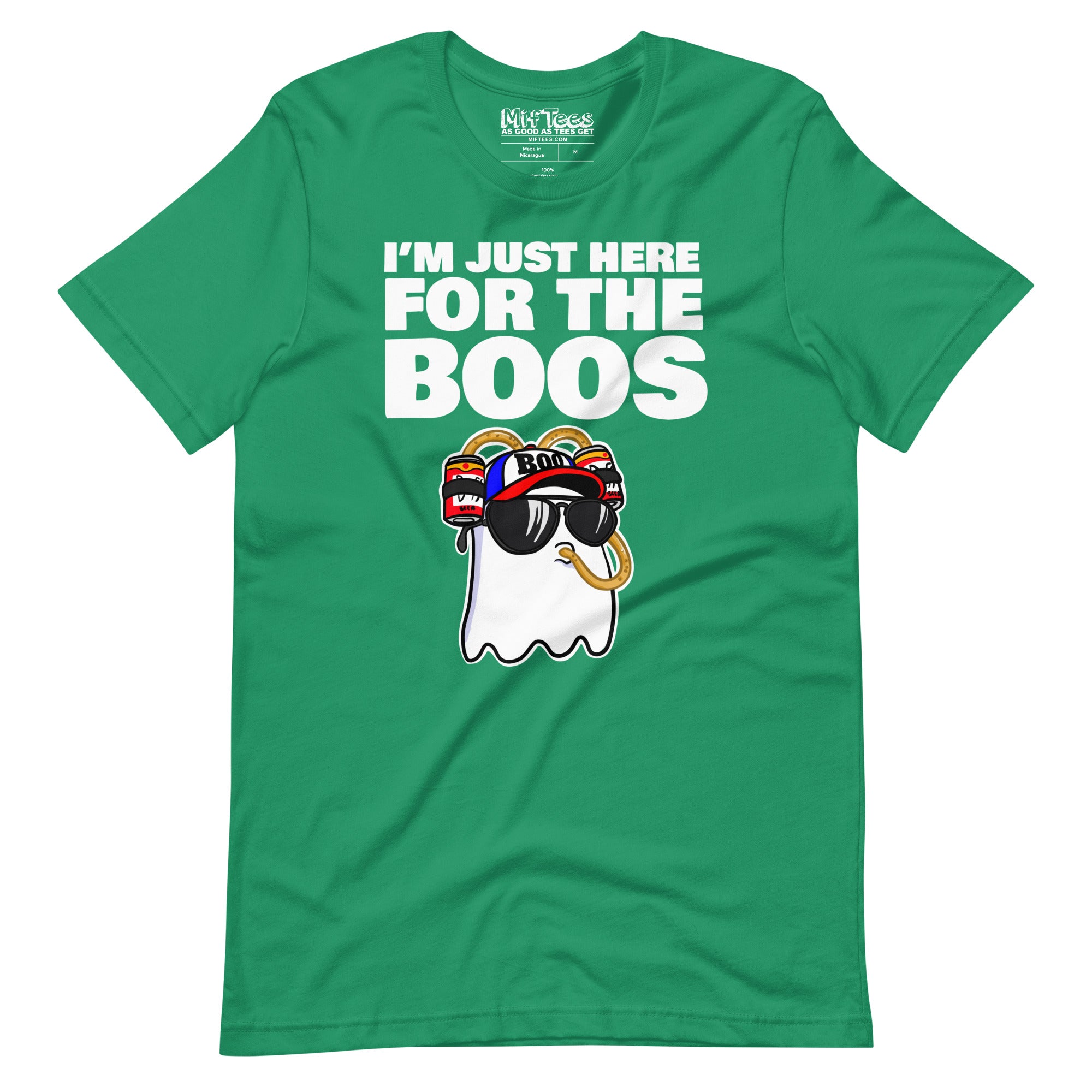 I'm Just Here for the Boos Halloween Ghost T-Shirt