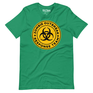 Yellow Zombie Outbreak Response Team T-Shirt