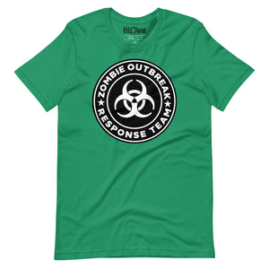 Black Zombie Outbreak Response Team T-Shirt