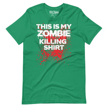 Load image into Gallery viewer, This Is My Zombie Killing Shirt t-shirt
