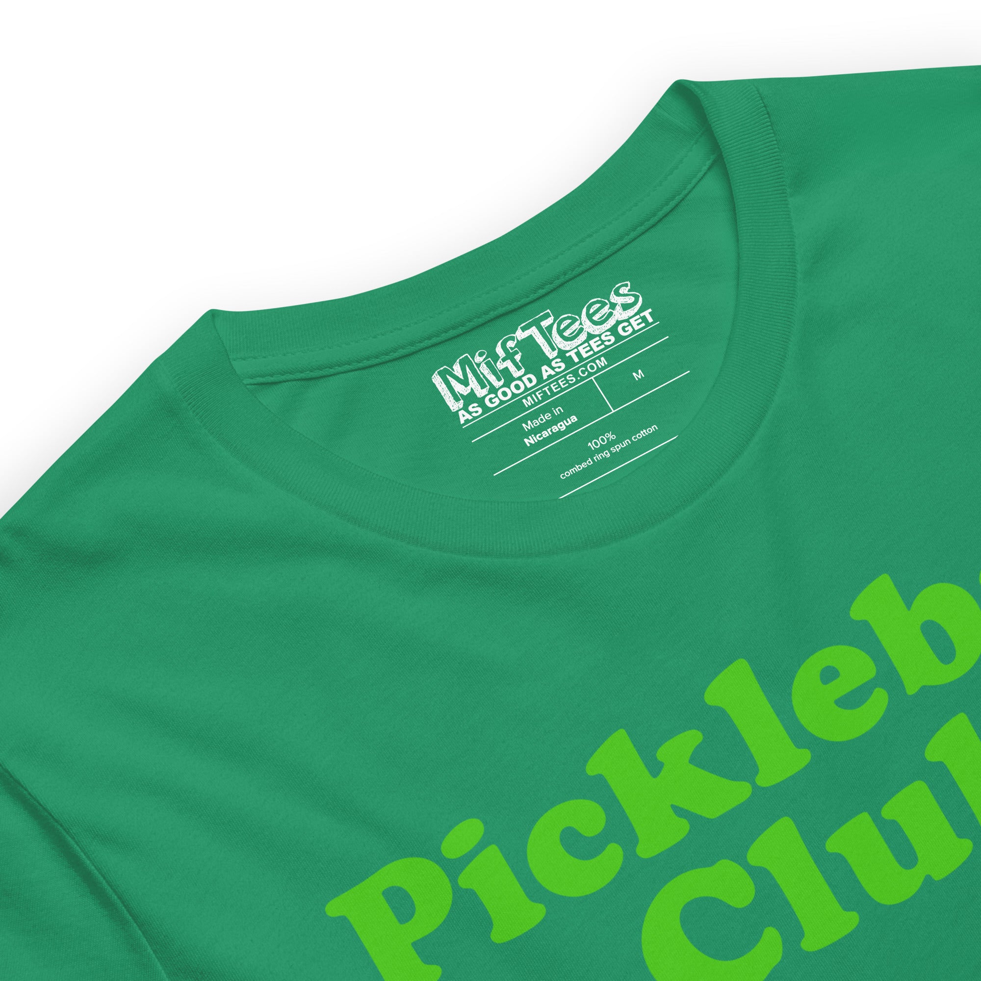 Green Pickleball Club t-shirt