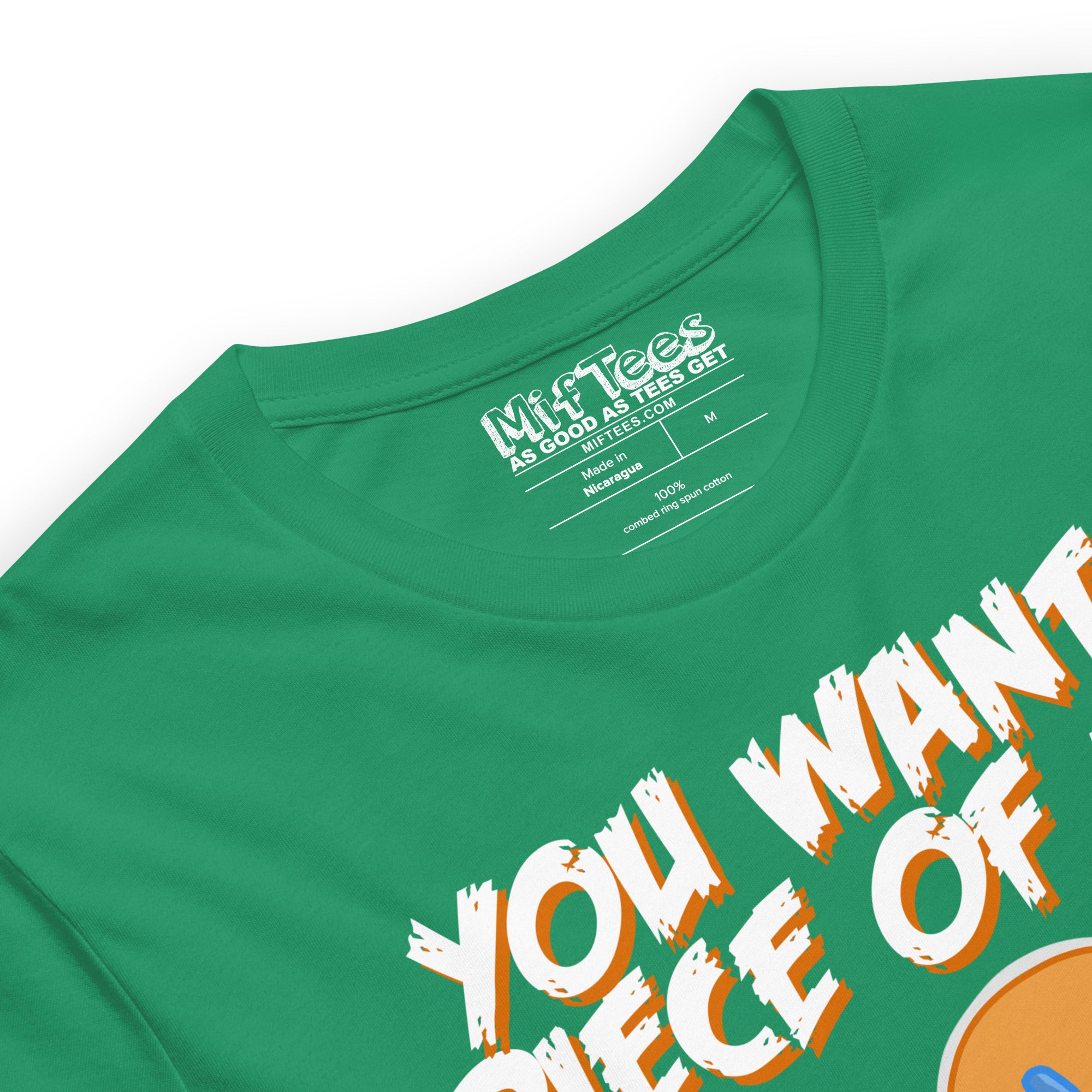 "You Want A Piece of Me?" Angry Gingerbread Man t-shirt