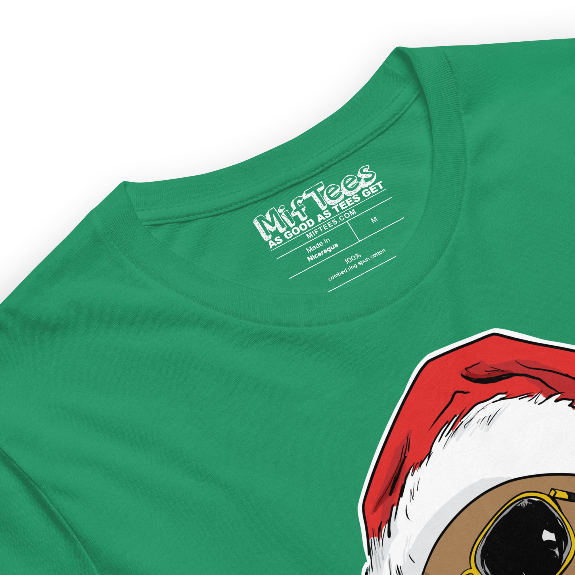 Black Santa Claus with Sunglasses t-shirt