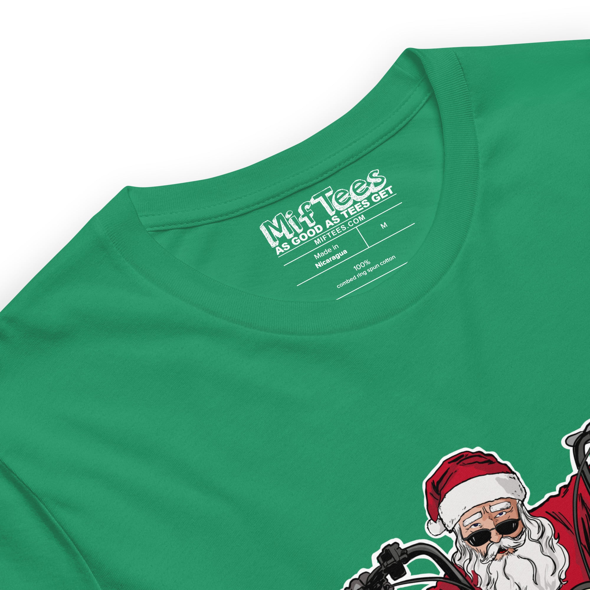 Biker Santa t-shirt