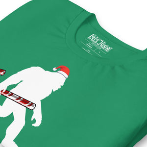 Christmas Bigfoot t-shirt