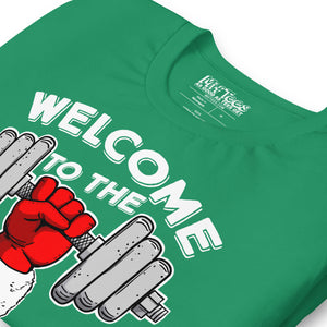 Santa Claus Welcome to the North Swole T-Shirt