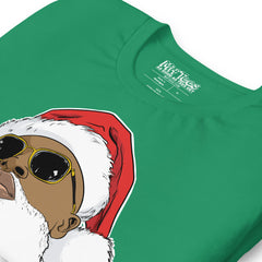 Black Santa Claus with Sunglasses t-shirt