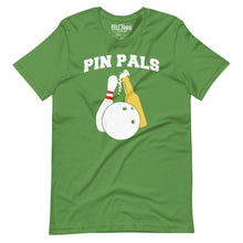 Load image into Gallery viewer, Pin Pals Beer and Bowling t-shirt
