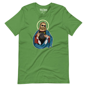 Bowling Jesus t-shirt