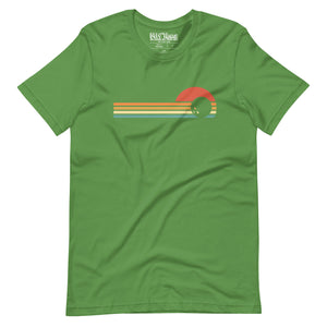 Retro Sunset Bowling t-shirt