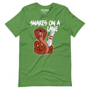 Snakes On A Lane Bowling t-shirt