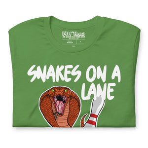 Snakes On A Lane Bowling t-shirt