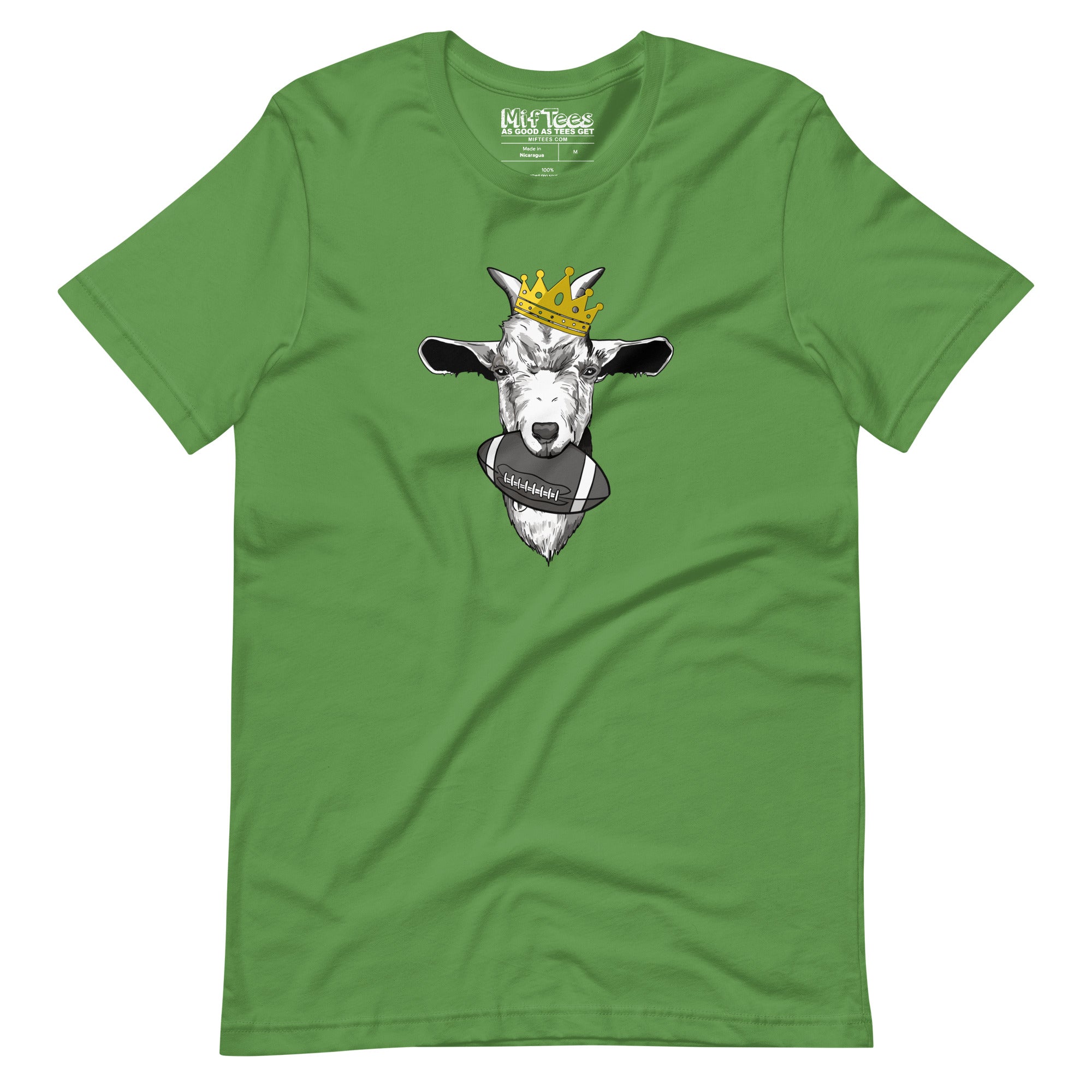 Fantasy Football GOAT with Crown t-shirt