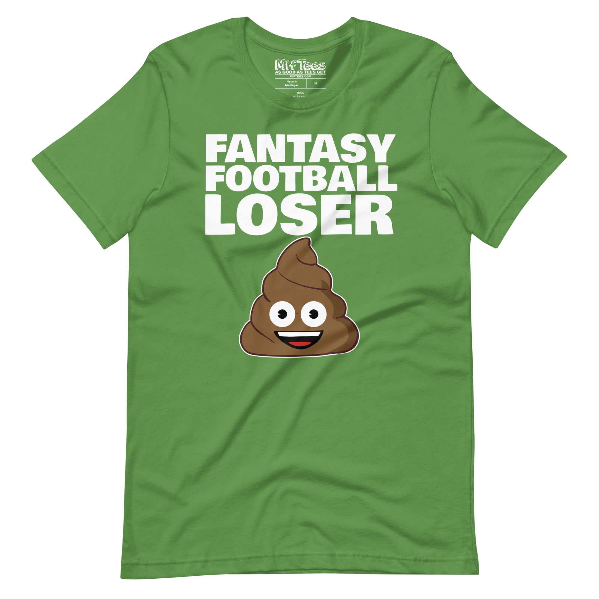 Fantasy Football Loser Poop t-shirt