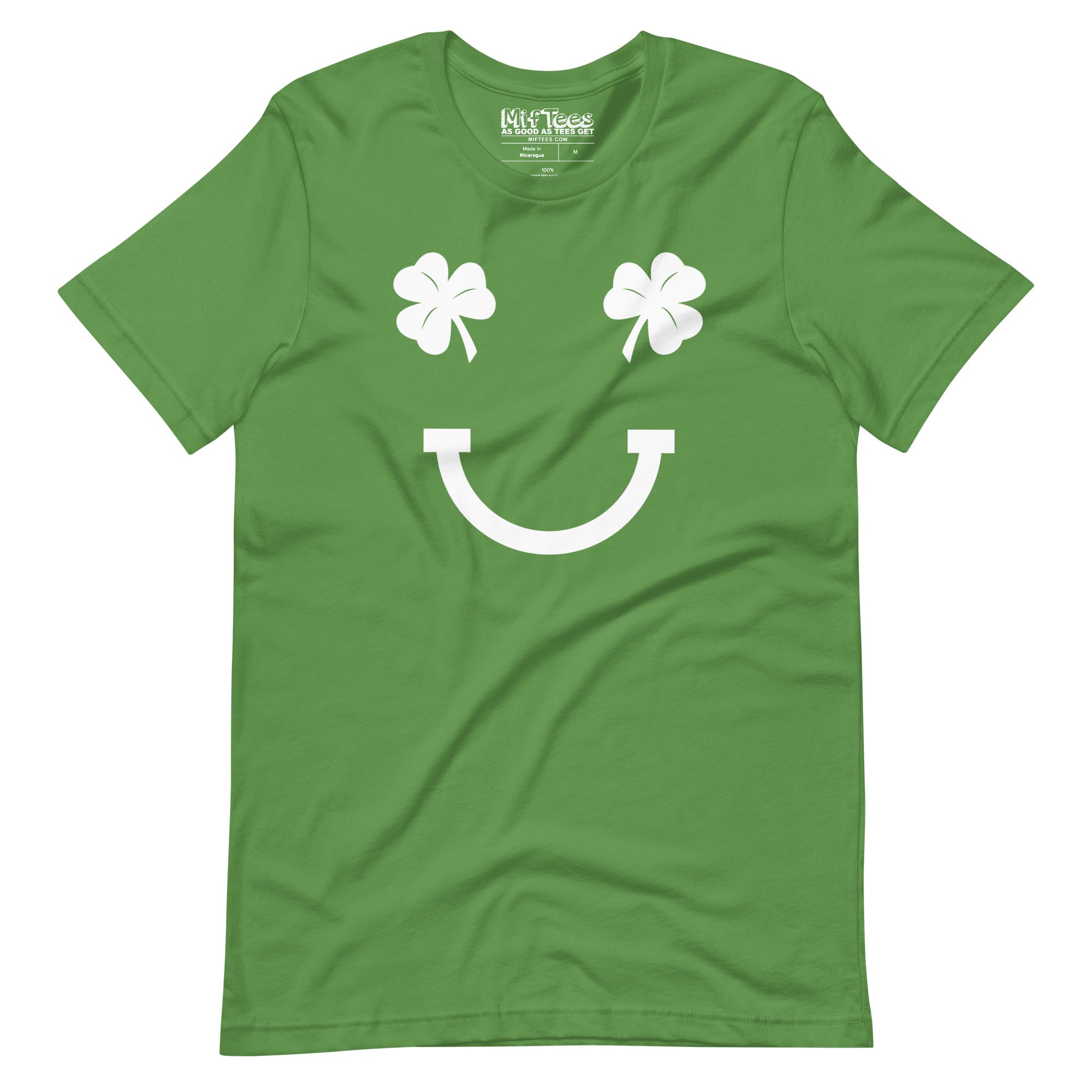 Shamrock Smile St. Patrick's Day Irish Smile Shamrock T-Shirt