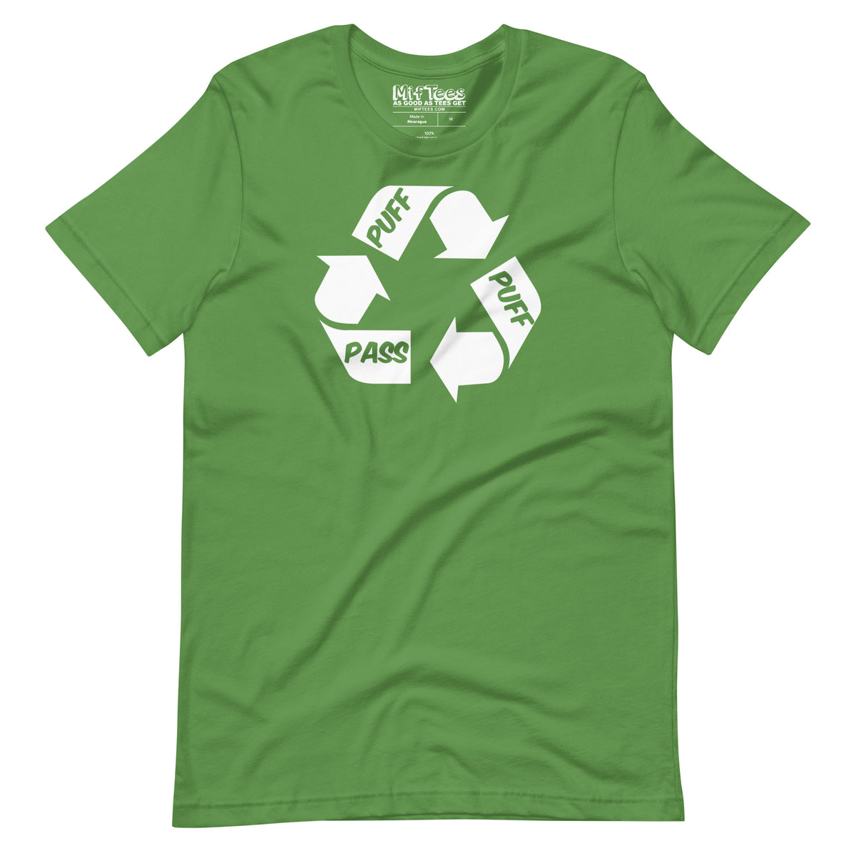 Puff Puff Pass weed recycle T-Shirt