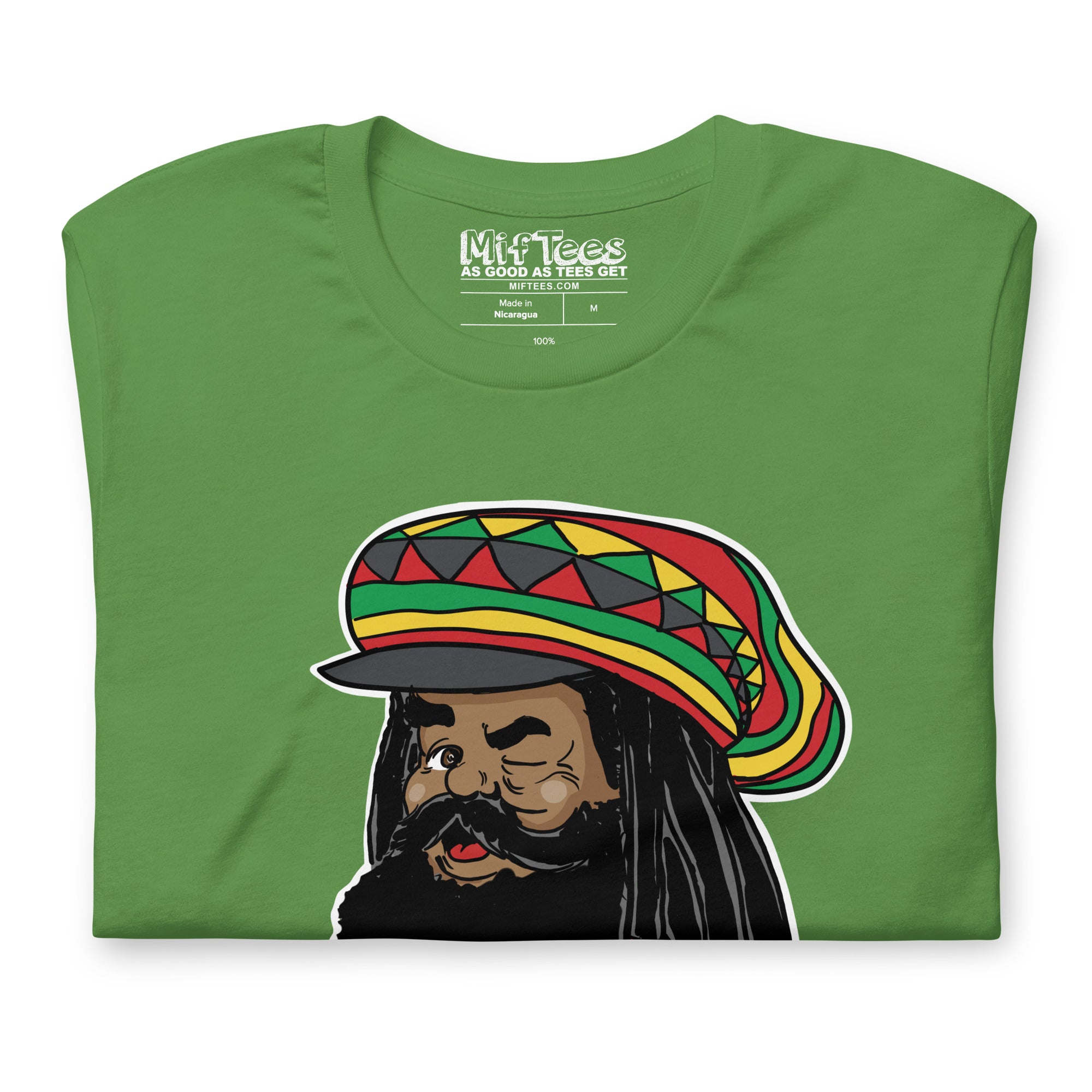 Black Rasta Santa t-shirt