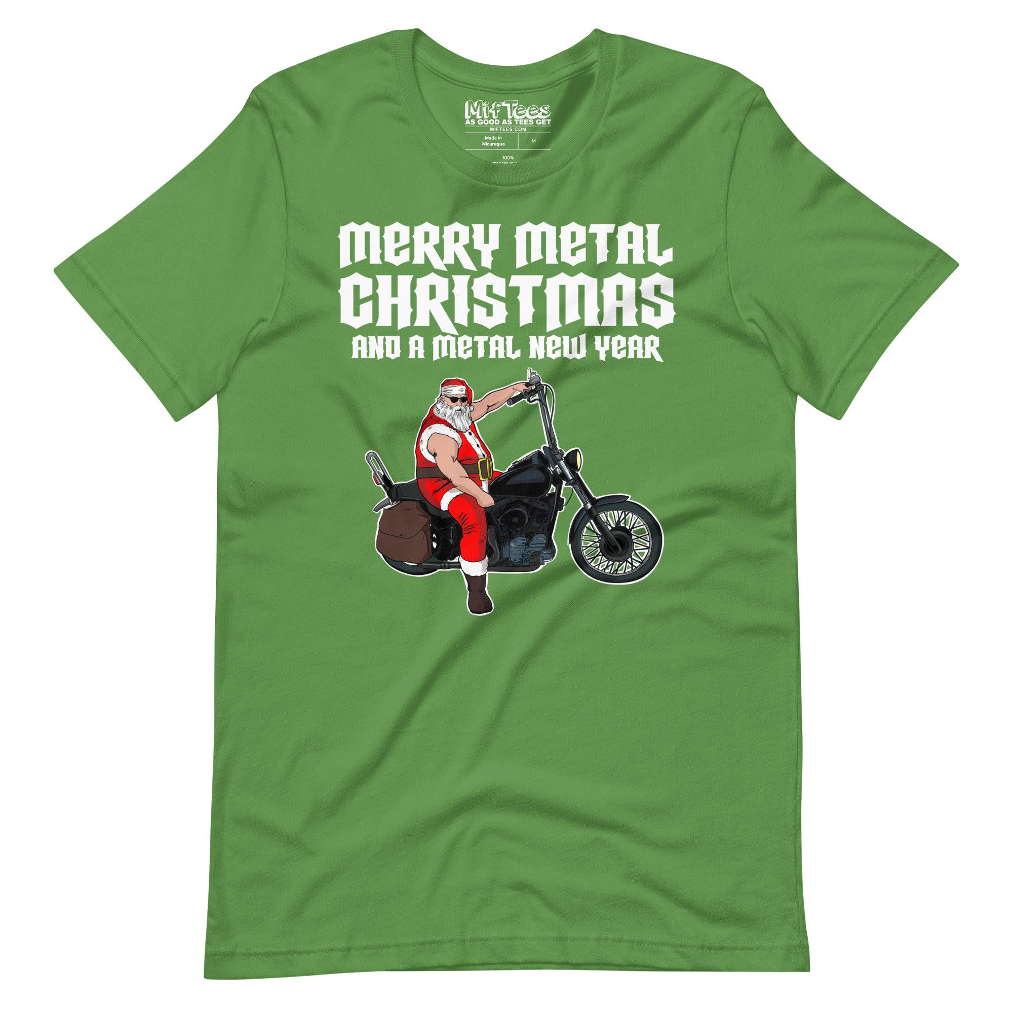 Merry Metal Christmas and Metal New Year t-shirt