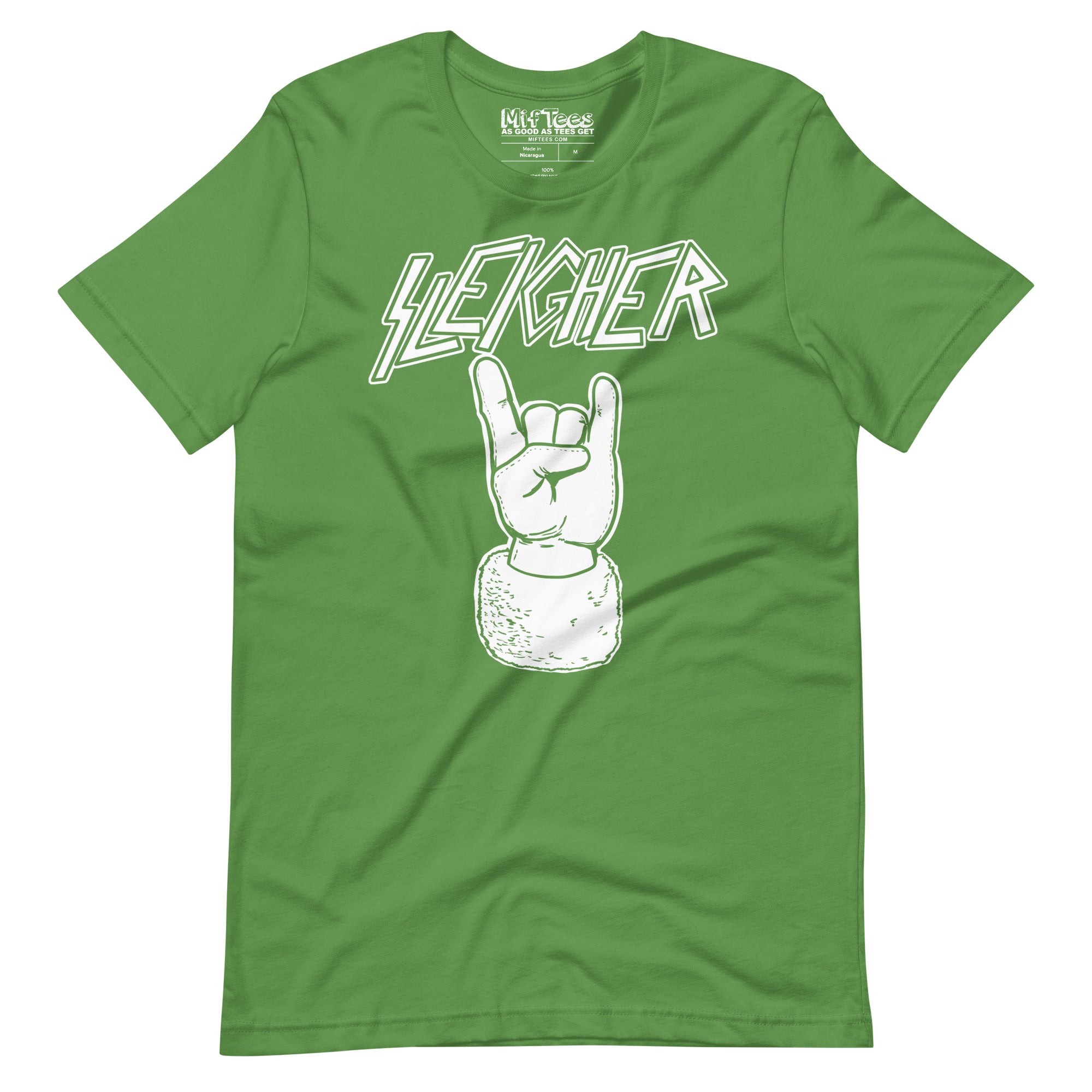 Sleigher Santa Devil Horns t-shirt